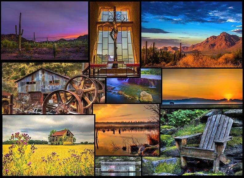 this is collage of photographs created by Ontario Photographer Mike Bailey.